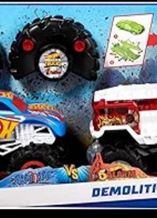 Monster trucks demolition doubles hot wheels