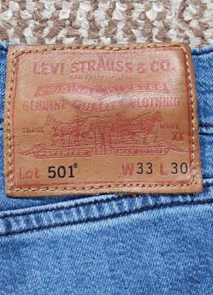 Levi's 501 premium джинсы оригинал (w33 l30)3 фото