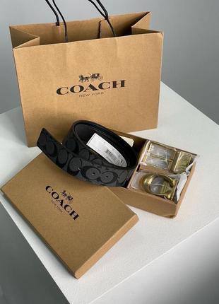 Ремень в стиле coach