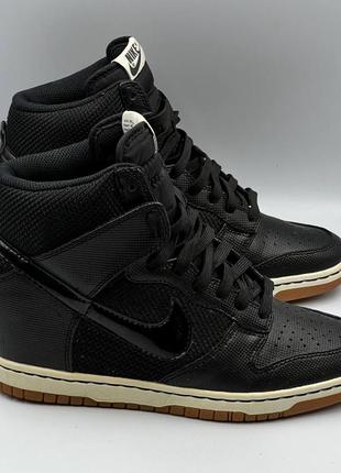 Снікерси шкіряні nike