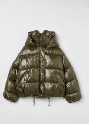 Трендовый пуховик премиум h&m