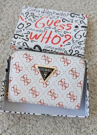 Шкіряний гаманець guess