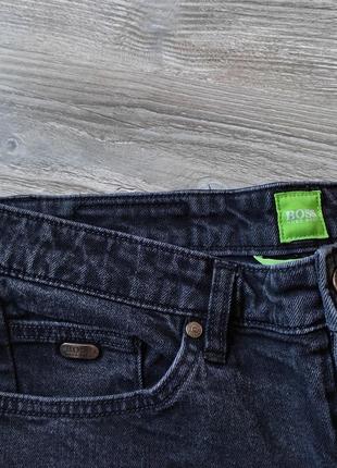 Стрейчевые зауженые джинсы hugo boss stretch slim fit jeans6 фото