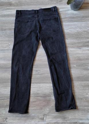 Стрейчеві звужені джинси hugo boss stretch slim fit contrasting-panel jeans