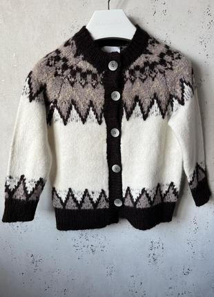 Кардиган вʼязаний дитячий zara