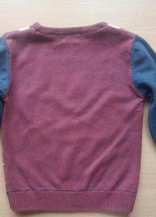 Чудовий светр, джемпер next р.86 (12-18 міс.)2 фото