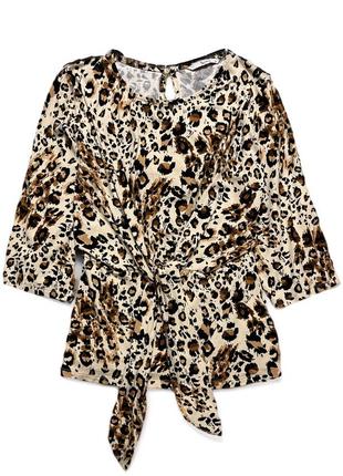 Кофточка у леопардовый принт