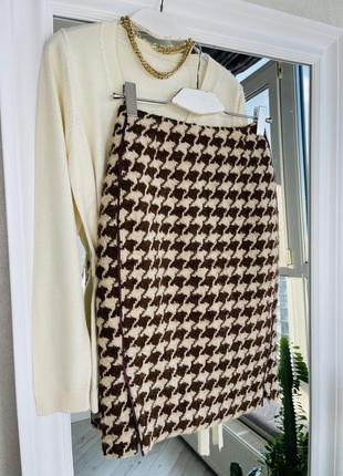 Bellerose люксовая теплая юбка из шерсти2 фото