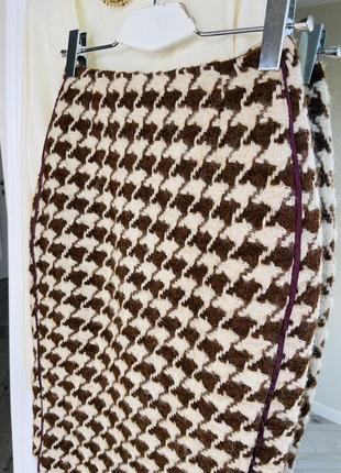 Bellerose люксовая теплая юбка из шерсти4 фото