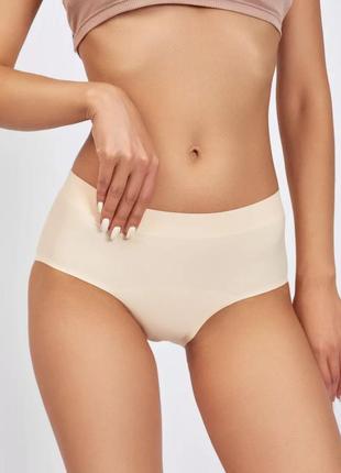 Трусики для месячных 🩸 бесшовные бикини xs s m l xl  черные послеродовые урологические7 фото