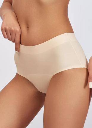 Трусики для месячных 🩸 бесшовные бикини xs s m l xl  черные послеродовые урологические8 фото