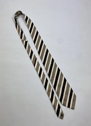 Мужской шелковый галстук donald j. trump signature silk striped tie2 фото