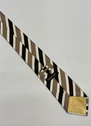 Чоловічий шовковий галстук краватка donald j. trump signature silk striped tie1 фото
