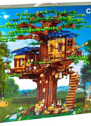 Конструктор будинок на дереві, конструктор minecraft будинок на дереві, lari 11364, 3056 деталей