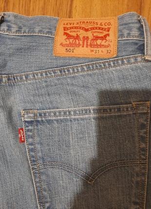 Джинсы levi's 501 original7 фото