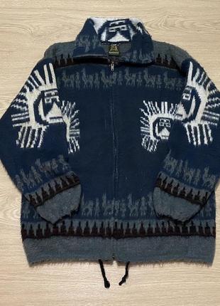 Куртка шерстяная винтаж ecuador vintage pendleton Ausa