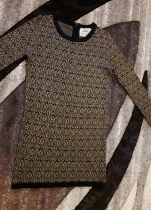 Лакшери французская базовая мягкое платье туника шерсть хлопок suncoo5 фото