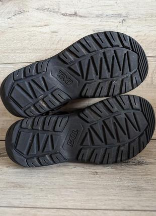 Треккинговые сандалии б/у тева teva sandalen hurricane xlt2 42 р 27 см на липучках6 фото