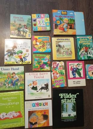 Детские книжечки на немецком, польском, английском языках