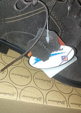 Замшевые коричневые мужские туфли.распродажа3 фото