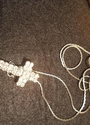 Підвіска хрестик, вінтаж