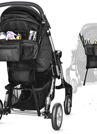 Универсальная сумка-органайзер lelik roomy для детских колясок9 фото
