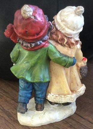 Різдвяна вінтажна статуетка2 фото