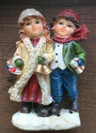 Різдвяна вінтажна статуетка4 фото