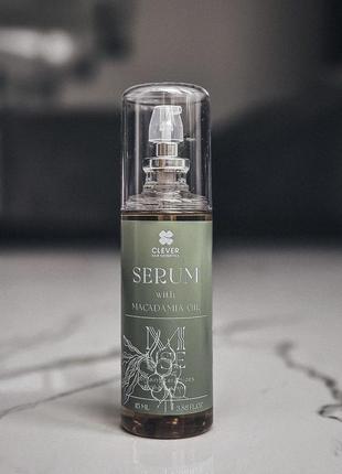 Сироватка для волосся з олією макадамії clever hair cosmetics 115 мл