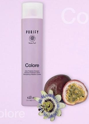 Шампунь для волос kaaral purify color shampoo защита цвета, 300 мл