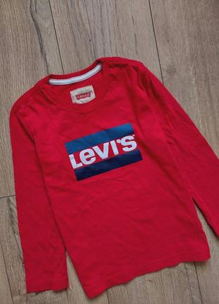 Реглан пуловер джемпер кофта лонгслів лонг лонгслив 6 років 6 лет levi's levis2 фото