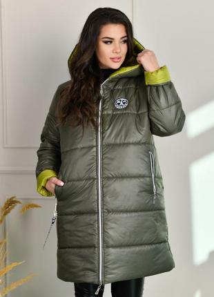 Пальто зимнее женское, размер 52-54,56-58,60-62,64-666 фото