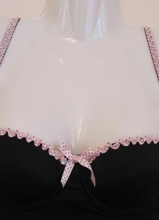 Бюст корсет пеньюар пуш-ап подтяжки ann summers новый m