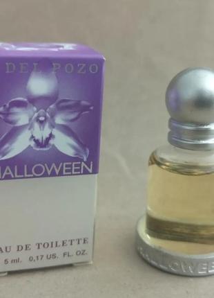 J. del pozo  halloween 5 ml туалетна вода вінтажна мініатюра