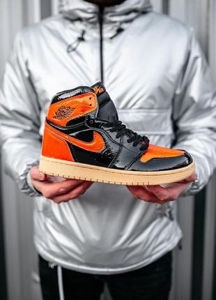 Черевики nike jordan  1 retro high og ботинки