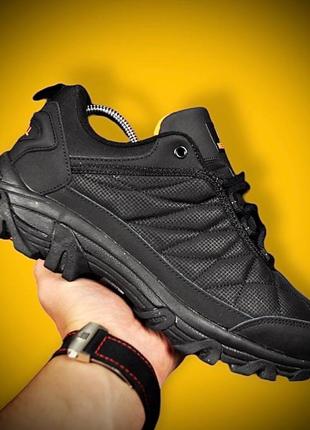 Термо-водонепроникні зимові черевики merrell black-orange