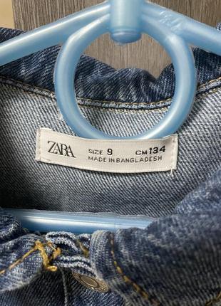 Джинсова сукня zara