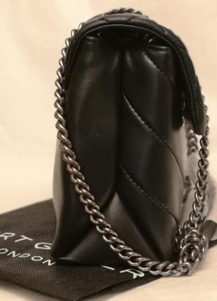 Kurt geiger london leather kensington кожаная сумочка9 фото