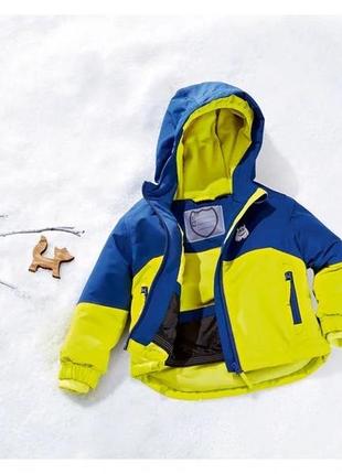 Новый зимний мембранный лыжный термокомбинезон мальчик 98-1048 фото