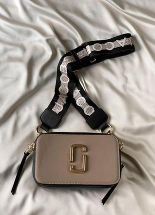 Женская сумка marc jacobs light brown2 фото