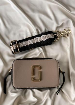 Женская сумка marc jacobs light brown5 фото