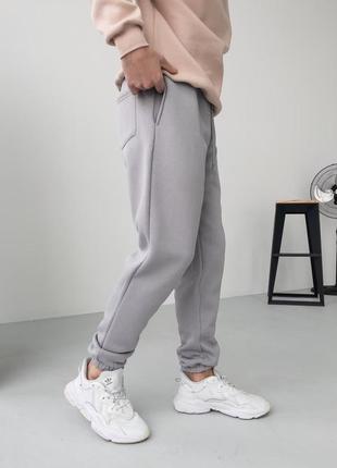 Чоловічі спортивні штани на флісі7 фото