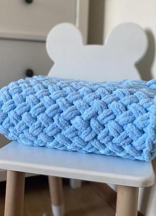 Мягкий детский плед "пуффи"