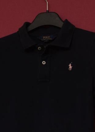 Polo ralph lauren рр xs поло удлиненное платице из пике4 фото