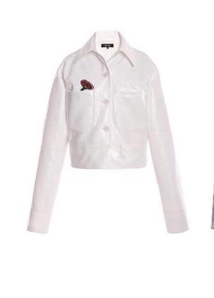 Куртка белая украинского бренда poustovit6 фото