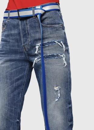 Diesel джинсы из новых коллекций/стильные гранжевые джинсы4 фото