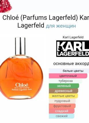 Karl lagerfeld chloe narcisse 3.7 ml парфюмированная вода винтажная миниатюра3 фото