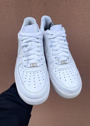 Кожаные оригинальные кроссовки nike force 🔥6 фото