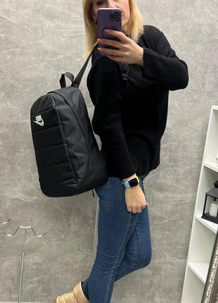 Черный практичный стильный качественный рюкзак унисекс9 фото
