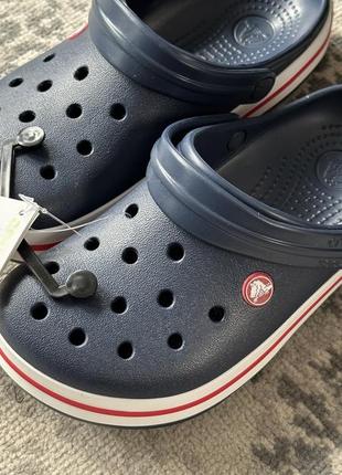 Крокси crocs crocband колір navy, орігінал. розмір m5 | w7